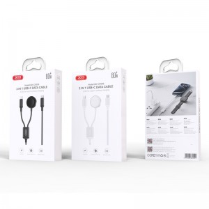 کابل دو سر تایپ سی و مغناطیسی شارژ XO XO-CX030 1.2m