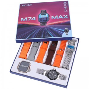ساعت هوشمند JSYES M74 Max 49mm + یک عدد ساعت عقربه ای