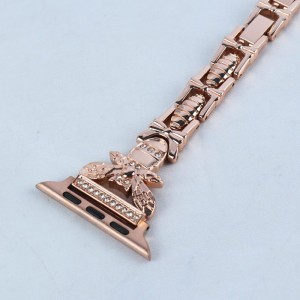 بند اپل واچ Guoi سایز 42/44/45/49 میلی متری طرح پروانه کد 1