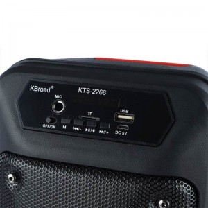 اسپیکر بلوتوثی کی برود KTS-2266 + میکروفون