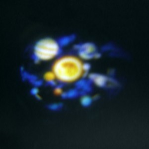 چراغ رقص نور کهکشانی اسپیکر دار بلوتوثی 3D Projection Light-S