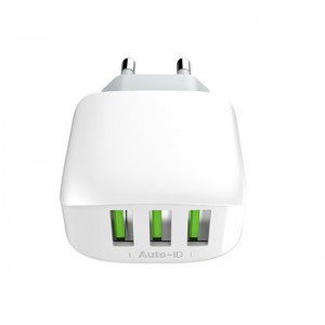 شارژر LDNIO A3312 3Port 3.4A 17W به همراه کابل