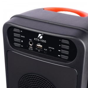 اسپیکر بلوتوثی رم و فلش خور KTS-1555 + میکروفون