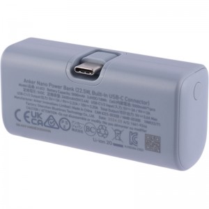 پاور بانک فست شارژ انکر A1653 PD 22.5W ظرفیت 5000 میلی آمپر ساعت