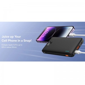 پاور بانک فست شارژ باسئوس Airpow PPQD09000 PD 20W ظرفیت 10000 میلی آمپر ساعت