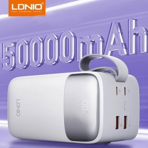 پاور بانک فست شارژ 50000 الدینیو Ldnio PQ50 QC3.0 PD 22.5W