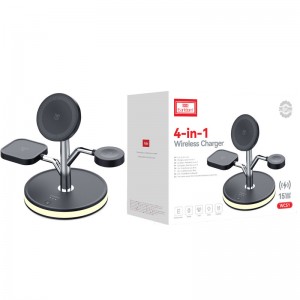 شارژر بی سیم و چراغ رومیزی Earldom ET-WC51 15W