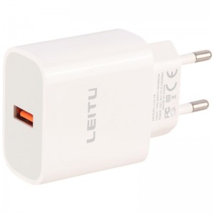شارژر دیواری 15 وات لیتو LH-16 QC3.0 3A + کابل میکرو یو اس بی