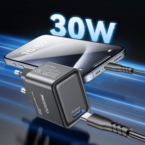 کلگی فست شارژ Yesido YC63 Gan 3A QC PD 30W Type-C