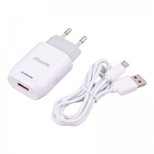 شارژر دیواری 12 وات نیتو NT-TC033 2.4A + کابل میکرو یو اس بی