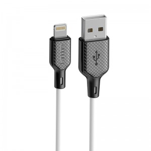 کابل آیفونی فست شارژ Earldom EC-154i 3A 1m