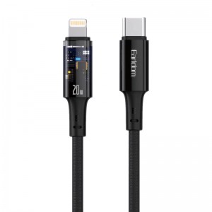 کابل تبدیل فست شارژ Earldom EC-162i Type-C To Lightning 20W 2m