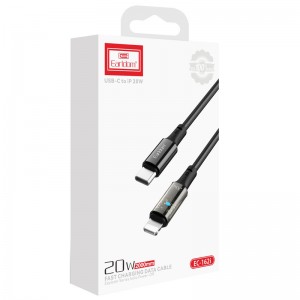 کابل تبدیل فست شارژ Earldom EC-162i Type-C To Lightning 20W 2m