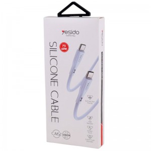 کابل تبدیل فست شارژ Yesido CA152 Type-C To Type-C QC PD 60W 1m