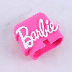 ست محافظ کابل و کلگی شارژر سامسونگ طرح Barbie
