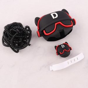 ست محافظ کابل و کلگی شارژر سامسونگ طرح سگ کد 1