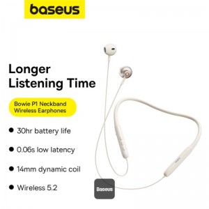 هندزفری بلوتوثی گردنی باسئوس Bowie P1 2023 A00025800