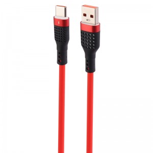 کابل تایپ سی فست شارژ Shoosh SH141C+ 5A 1.1m