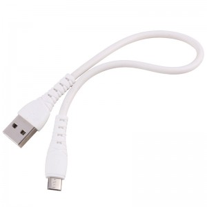 کابل کوتاه میکرو یو اس بی فست شارژ Cherlo CH-SM10 5A 25cm
