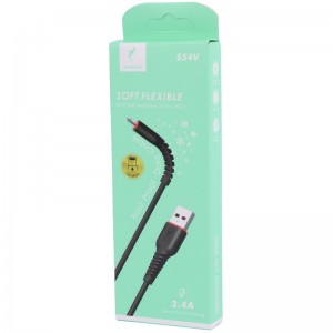 کابل میکرو یو اس بی فست شارژ Sky Dolphin S54V 2.4A 1m