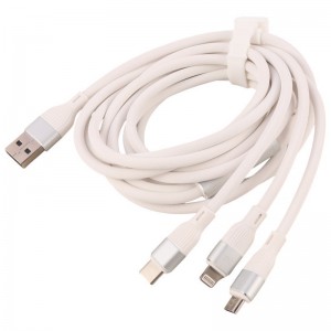 کابل 3 سر فست شارژ Earldom EC-IMC026 2.4A PD 66W 1.5m