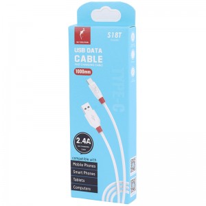 کابل تایپ سی فست شارژ Sky Dolphin S18T 2.4A 1m