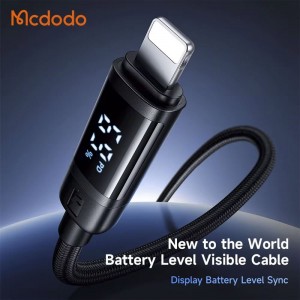 کابل تبدیل فست شارژ Mcdodo CA-521 Type-C To Lightning 3A PD 36W 1.2m