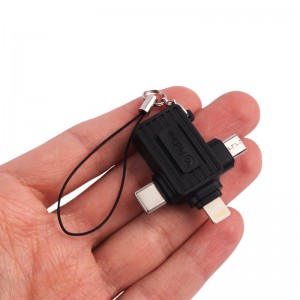 تبدیل ProOne PCO10 OTG USB To MicroUSB / Lightning / Type-C