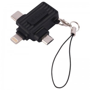 تبدیل ProOne PCO10 OTG USB To MicroUSB / Lightning / Type-C