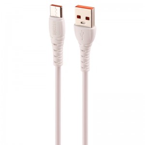 کابل تایپ سی فست شارژ Shoosh SH101C 5A 1.1m
