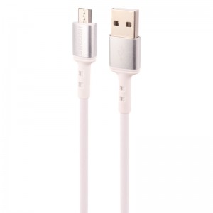 کابل میکرو یو اس بی فست شارژ Shoosh SH72A 5A 1.1m