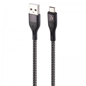 کابل میکرو یو اس بی فست شارژ Yesido CA121M 2A 1m