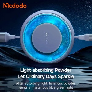 کابل 3 سر فست شارژ Mcdodo Sparkling Series CA-3730 6A 66W 1.2m