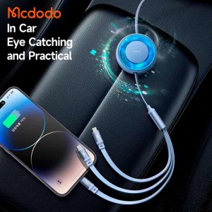 کابل 3 سر فست شارژ Mcdodo Sparkling Series CA-3730 6A 66W 1.2m
