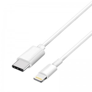 کابل تبدیل اورجینال iPhone Type-C to Lightning 1m سرجعبه