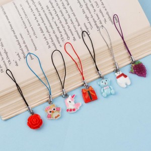 آویز فلش و موبایل طرح عروسکی رزینی