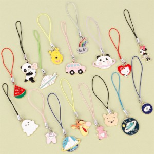 آویز فلش و موبایل طرح عروسک فانتزی فلزی