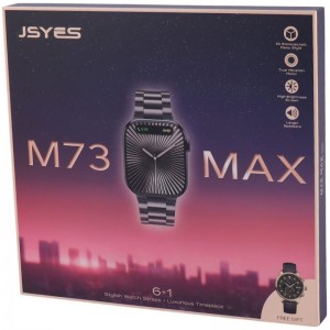 ساعت هوشمند JSYES M73 Max 49mm + یک عدد ساعت عقربه ای