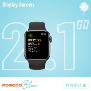 ساعت هوشمند پرودو Porodo Blue Excello PB-EXCELLO