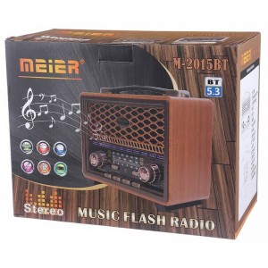 رادیو اسپیکر بلوتوثی رم و فلش خور Meier M-2015BT
