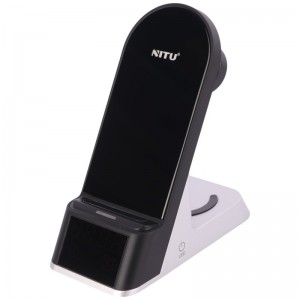 شارژر بی سیم فست شارژ و استند رومیزی Nitu NT201 15W