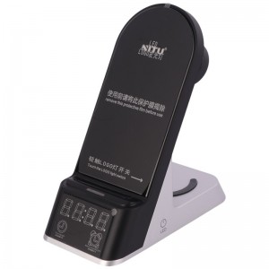 شارژر بی سیم فست شارژ و استند رومیزی Nitu NT201 15W