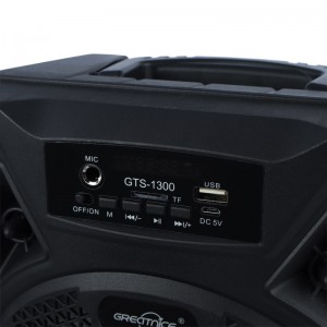 اسپیکر بلوتوثی گریت نایس GTS-1300 + میکروفون و ریموت کنترل