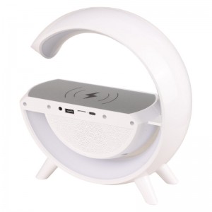 شارژر بی سیم و چراغ رومیزی اسپیکر دار Sing-E ZQS1222