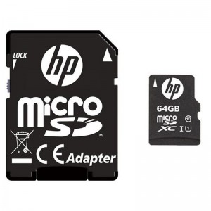 رم میکرو 64 گیگ اچ پی HP Mi210 U1 C10 + خشاب