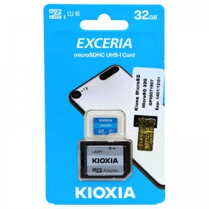 رم میکرو 32 گیگ کیوکسیا Kioxia EXCERIA U1 C10 100MB/s + خشاب