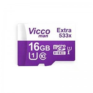رم میکرو 16 گیگ ویکومن Vicco Extra U1 80MB/s بدون خشاب