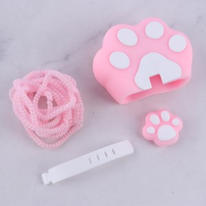 ست محافظ کابل و کلگی شارژر سامسونگ طرح ردپا