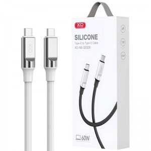 کابل تبدیل فست شارژ XO XO-NB-Q252B Type-C To Type-C 60W 1m