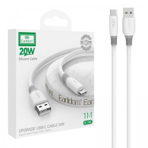 کابل تایپ سی فست شارژ Earldom EC-158C 20W 1m